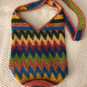 Crocheted Guatemalan bag